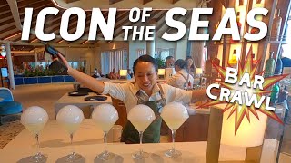 12 Bars in 3 hours | Bar Crawling on Icon of the Seas