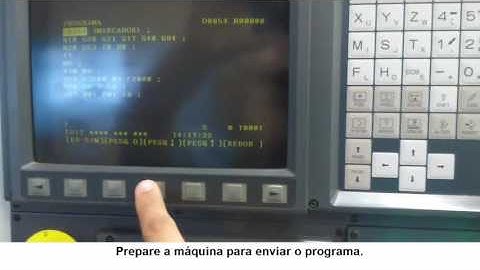 Receber programa no RGDNC ECO COMANDO FANUC