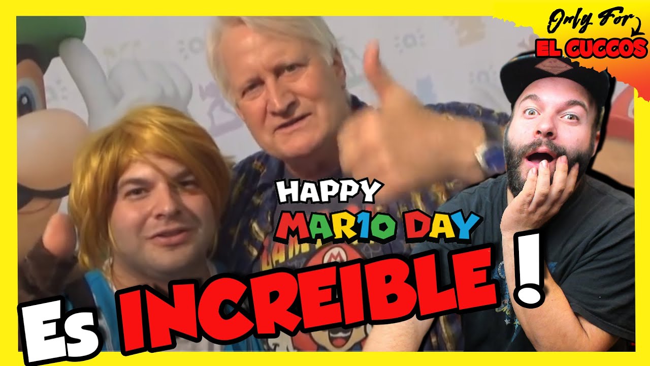 Como conocí a Charles Martinet | La voz de Mario | #MAR10Day - YouTube