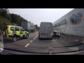 Foreign truck vs car  roadhawk dash cam