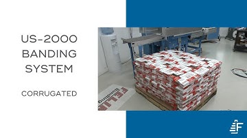 Corrugated ATS US-2000 TRS-SW 550 Automated Banding System