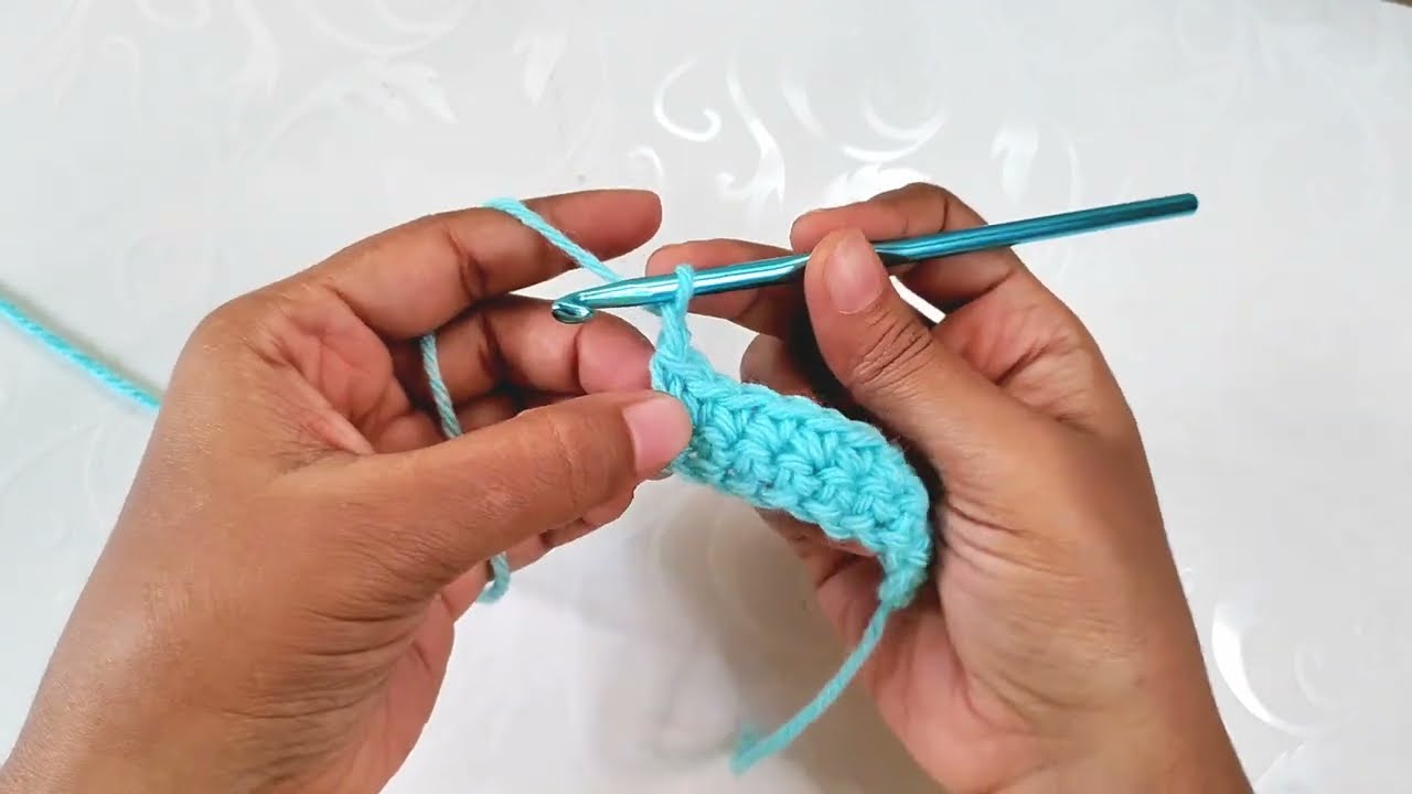 Part-1 క్రోచెట్ నేర్చుకుందాం | Crochet foundation chain and single stitch LEARN TO CROCHET IN TELUGU