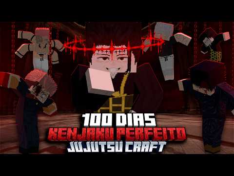 I Spent 100 Days Creating the Perfect Body in Minecraft Hardcore!