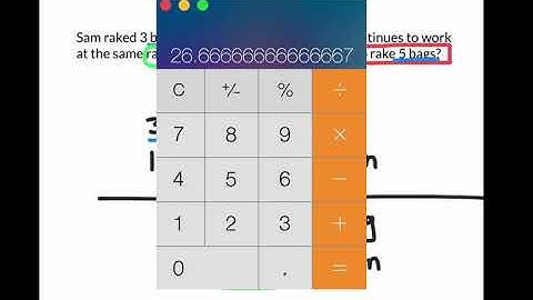 Proportional Reasoning Video