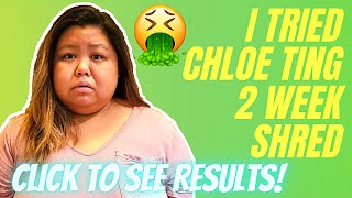 🚨I TRIED CHLOE TING 2 WEEK SHRED CHALLENGE 🚨[Plus Size Edition!]