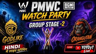 PMWC at EWC 26 - WATCH PARTY LIVE || HINDI LIVE SREAMING ‪|| GROUP STAGE DAY 2  #pmwc2026 screenshot 5