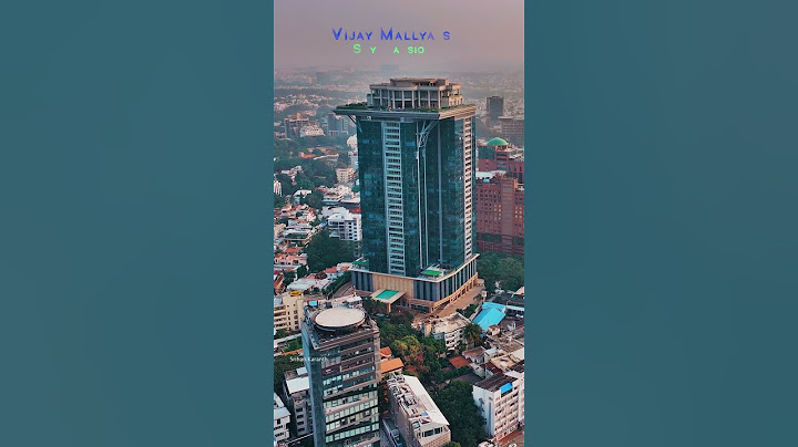 Vijay Mallya's Sky Mansion - Kingfisher Tower, Bangalore #luxuryhomes #lifestyle #billionaireslife