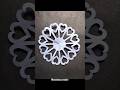 Most Satisfying Paper Cut Flower Ever ✨🔥💯 #artofhandmade #handmade #diy #craft #creative