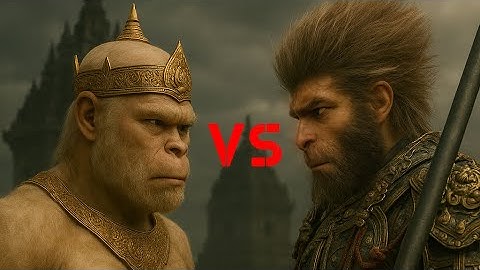HANOMAN vs WUKONG – The Battle of Monkey Gods | AI Cinematic Fight