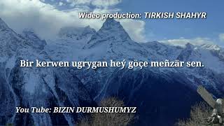 Turkmen karaoke MENZAR SEN minus Atabay Carygulyyew