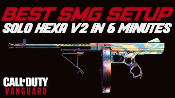 WORLD RECORD SMG SETUP - WORLDS FASTEST HEXA V2 solo IN VANGUARD  (6 NUKES IN 1 GAME)