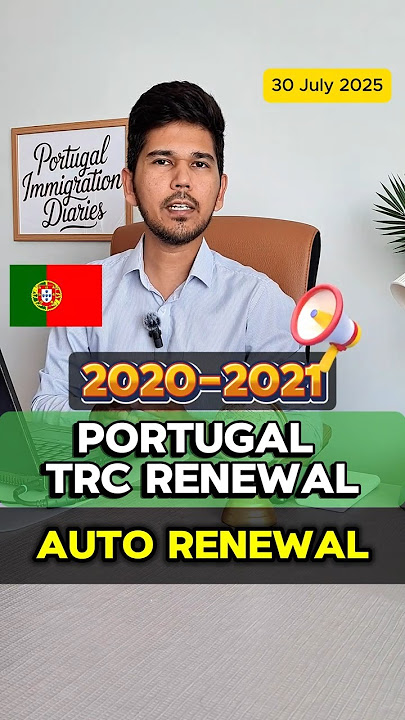 How to Renew Your Portugal TRC in 2025 | AIMA Auto Renewal Explained | Portugal Immigration Diaries