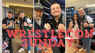 The WWE WrestleMania 40 XL Trip Ep 17  Attending WrestleCon Sunday. Meeting Perry Saturn & more