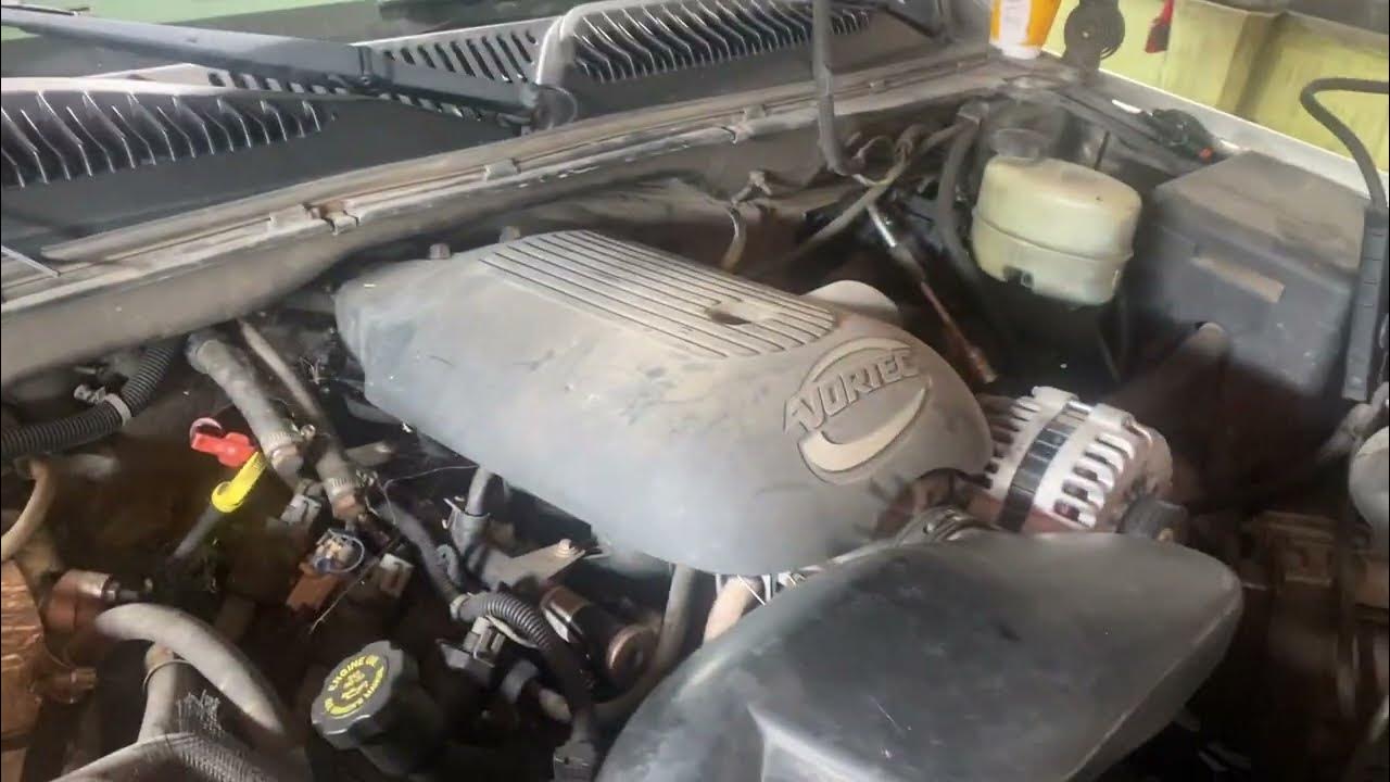 2001 CHEVY SILVERADO 6.0L LQ4 ENGINE VIDEO STK#6644 - YouTube
