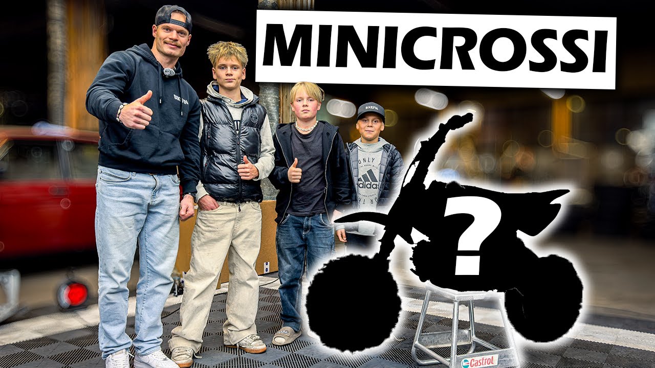 UNELMIEN PÄIVÄ, YLLÄTIN PIKKUVELJET MINICROSSILLA??!
