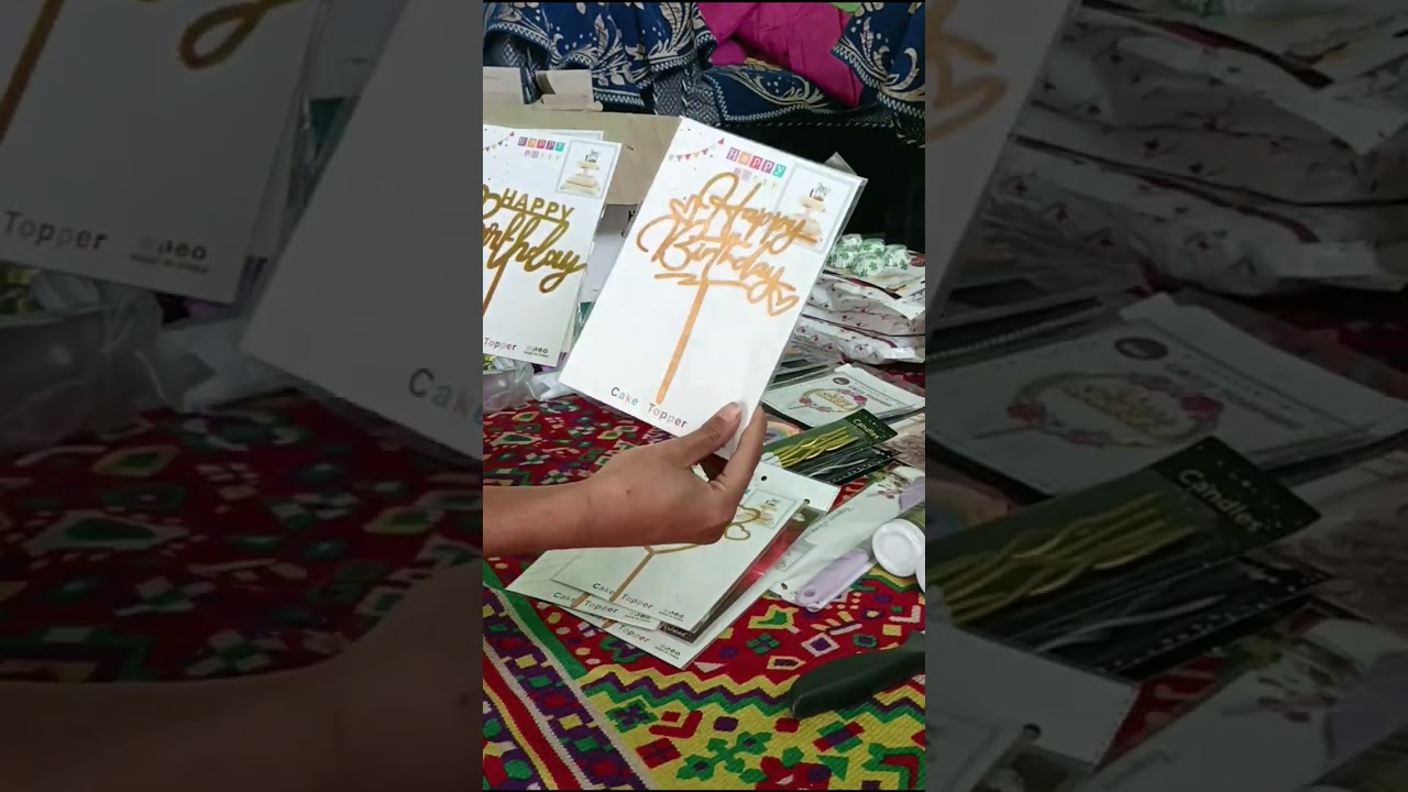 My new year collection for cake material 