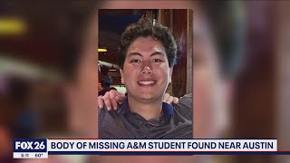 Body of missing Texas A&M student found in Austin, foul-play not suspected