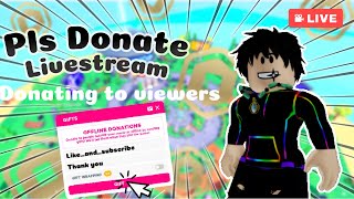 🔴Pls Donate Live🔴 🛞Spin The Wheel🛞 Donating To Subscribers! GOAL: 120k