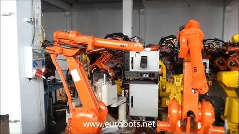 ABB IRB2400L M2000 industrial robots in Eurobots