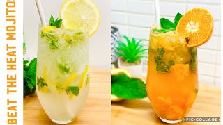 Refreshing Summer Drink | Orange Mojito | How to make Orange Mock-tail #Shorts #EasySummerDrinks Resimi