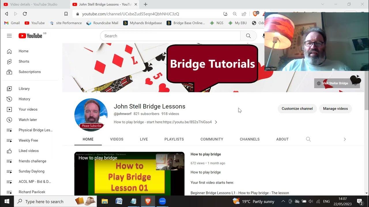 Online Bridge Lessons YouTube