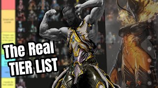 Warframeโs ONLY Tier List That Matters In 2026