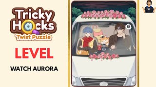 Full Tricky Hacks Twist Puzzle Level 22 Watch Aurora Walkthrough Solution Update