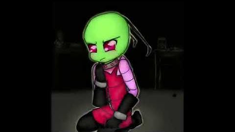 [Speedpaint] Invader Zim (captured) {anime/manga style drawing}