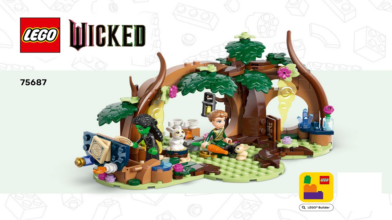 Wicked - Elphaba's Retreat - Part Two - For Good LEGO instructions