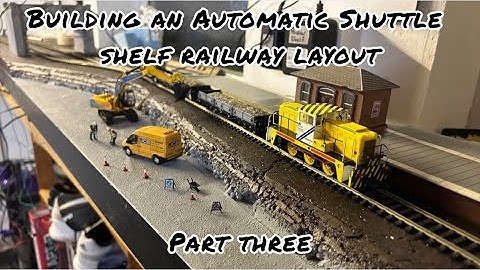 Model Railway Shuttle Unit Ikea Shelf Layout Build 1:76 | Part Three