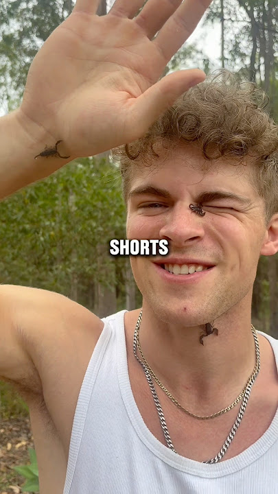 I GOT COVERED IN SCORPIONS! #shorts
