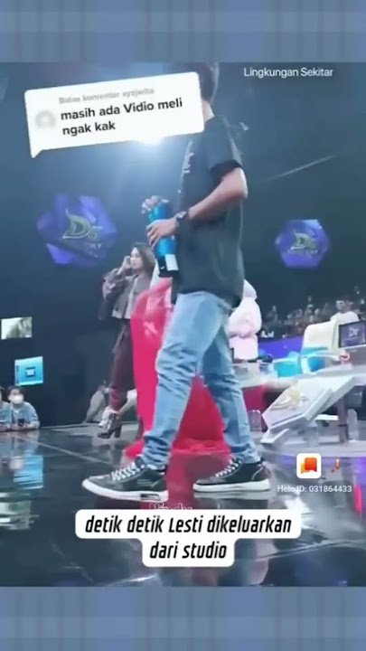 detik detik lesti di usir dari panggung indosiar!!??