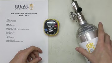 Honeywell BW Solo Ammonia (NH3) Calibration and Bump