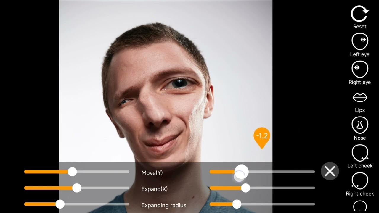 Custom Face Warping demo. YouTube