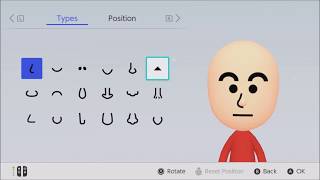 Nintendo Switch -  How to Create A Question Mark Mii