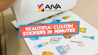 AIVA Paper - Glossy Printable Vinyl Sticker Paper for Inkjet Printer screenshot 5
