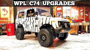Wpl c74 Suzuki Jimny upgrades