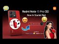 Redmi Note 13 Pro 5G | All-New Scarlet Red #redminote13
