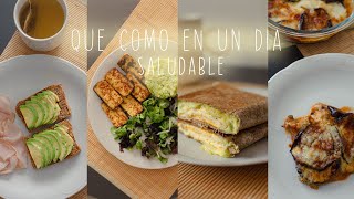 Qué como en un día saludable #saludable | What i eat in a day #healthy by Celeste.F 456 views 8 months ago 10 minutes, 25 seconds