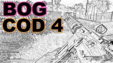 BOG... COD 4 REMASTERED--LIVE COMMENTARY