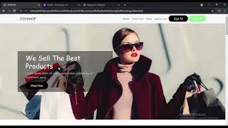 Celebrity Responsive Ecommerce website using Bootstrap Profile