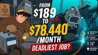 Every Level of Being an Underwater Welder