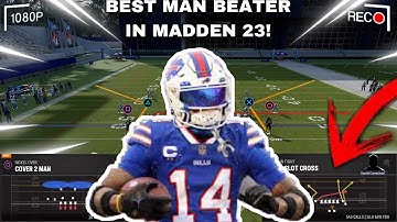THIS IS THE BEST COVER 2 MAN BEATER IN MADDEN 23! THIS PLAY IS A ONE PLAY TOUCHDOWN VS COVER 2 MAN!