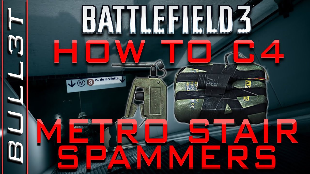 Metro C4 GLITCH (never going to be fixed) - BATTLEFIELD 3