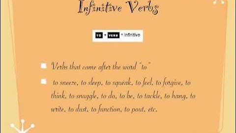 Parallel Structure: Infinitive Verbs and Gerunds