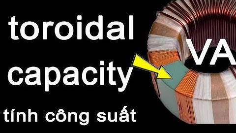 how to calculate capacity toroidal transformer