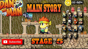 Dan The Man | Android  Gameplay Walkthrough | Main Story | Stage 5