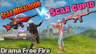 Drama Free Fire - Scar Megalodon VS Scar Cupid.