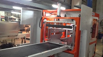 Styrofoam EPS Sheet packing machine with shrink device