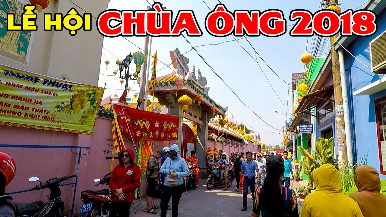 NGƯỜI DÂN Ở KHẮP NƠI Ồ ẠT KÉO VỀ DỰ LỄ HỘI CHÙA ÔNG CÙ LAO PHỐ BIÊN HÒA ĐỒNG NAI MÙNG 10 TẾT 2018 - YouTube